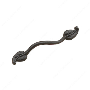 Eclectic Metal Pull - 667, Finish Matte Black Iron PRO-PACK 2 Eclectic Metal Pull - 667, Finish Matte Black Iron PRO-PACK 2