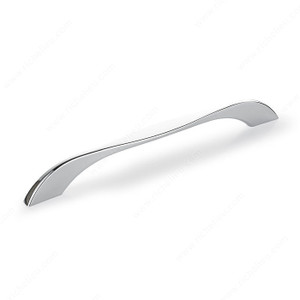 Contemporary Metal Pull - 6969, Center to Center 192 mm, Projection - Overall Dimensions 27.5 mm Contemporary Metal Pull - 6969, Center to Center 192 mm, Projection - Overall Dimensions 27.5 mm