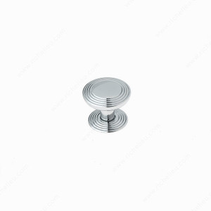 Transitional Metal Knob - 7070, Finish Chrome, Diameter - Overall Dimensions 32 mm, Projection - Overall Dimensions 27 mm PRO-PACK 3 Transitional Metal Knob - 7070, Finish Chrome, Diameter - Overall Dimensions 32 mm, Projection - Overall Dimensions 27 mm PRO-PACK 3