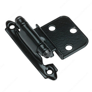 Hinge - 7128Finish Black PRO-PACK 2