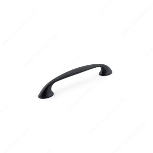 Transitional Metal Pull - 7226, Center to Center 128 mm, Finish Matte Black, Projection - Overall Dimensions 27 mm Transitional Metal Pull - 7226, Center to Center 128 mm, Finish Matte Black, Projection - Overall Dimensions 27 mm