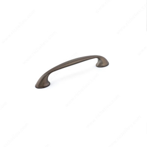 Transitional Metal Pull - 7226, Center to Center 128 mm, Finish Honey Bronze, Projection - Overall Dimensions 27 mm