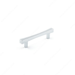 Transitional Metal Pull - 7227, Center to Center 96 mm, Finish Chrome, Length - Overall Dimensions 136 mm Transitional Metal Pull - 7227, Center to Center 96 mm, Finish Chrome, Length - Overall Dimensions 136 mm