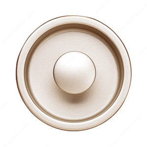 Contemporary Recessed Metal Pull - 7296,
