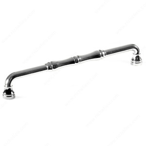 Traditional Metal Appliance Pull - 7403, Finish Polished Nickel