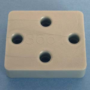 Multi-Purpose Spacer 7/16", Silver, Pkg of 50 Multi-Purpose Spacer 7/16", Silver, Pkg of 50