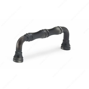 Traditional Metal Pull - 7409, Center to Center 3 in, Finish Antique Nickel, Projection - Overall Dimensions 30 mm PRO-PACK 3 Traditional Metal Pull - 7409, Center to Center 3 in, Finish Antique Nickel, Projection - Overall Dimensions 30 mm PRO-PACK 3
