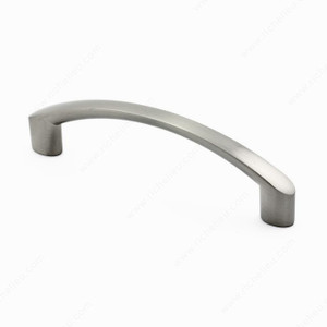 Contemporary Metal Pull - 7438, Finish Brushed Nickel, Screw/Nail 8/32 (Included) PRO-PACK 3 Contemporary Metal Pull - 7438, Finish Brushed Nickel, Screw/Nail 8/32 (Included) PRO-PACK 3