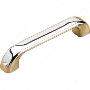 Contemporary Plastic Pull - 7449, Finish Chrome PRO-PACK 10 Contemporary Plastic Pull - 7449, Finish Chrome PRO-PACK 10