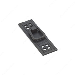 Traditional Metal Pull - 751B, Finish Matte Black Iron PRO-PACK 2 Traditional Metal Pull - 751B, Finish Matte Black Iron PRO-PACK 2