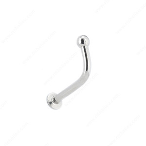 Utility Stainless Steel Screw Hook - 7570, Height - Overall Dimensions 20 mm, Projection - Overall Dimensions 31.2 mm, Width - Overall Dimensions 8 mm PRO-PACK 2