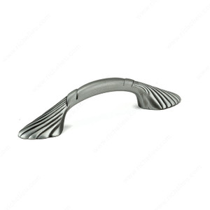 Traditional Metal Pull - 760A, Finish Antique Iron PRO-PACK 2 Traditional Metal Pull - 760A, Finish Antique Iron PRO-PACK 2