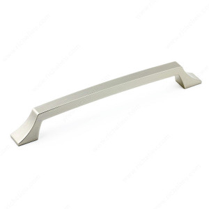 Transitional Metal Pull - 765, Center to Center 192 mm, Finish Polished Nickel, Projection - Overall Dimensions 33 mm Transitional Metal Pull - 765, Center to Center 192 mm, Finish Polished Nickel, Projection - Overall Dimensions 33 mm