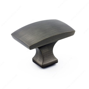 Transitional Metal Knob - 7654, Finish Antique Nickel PRO-PACK 2 Transitional Metal Knob - 7654, Finish Antique Nickel PRO-PACK 2