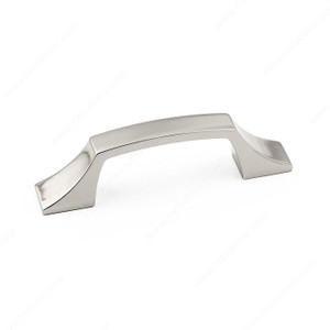 Transitional Metal Pull - 765, Center to Center 96 mm, Finish Polished Nickel, Projection - Overall Dimensions 30 mm PRO-PACK 2 Transitional Metal Pull - 765, Center to Center 96 mm, Finish Polished Nickel, Projection - Overall Dimensions 30 mm PRO-PACK 2