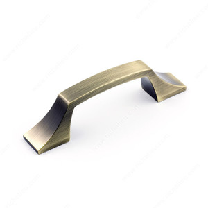 Transitional Metal Pull - 765, Center to Center 96 mm, Finish Antique English, Projection - Overall Dimensions 30 mm PRO-PACK 2