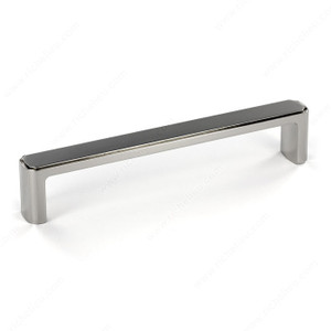 Transitional Metal Pull - 770, Center to Center 160 mm, Finish Polished Nickel, Projection - Overall Dimensions 32 mm