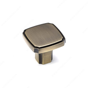 Transitional Metal Knob - 770, Finish Antique English PRO-PACK 2 Transitional Metal Knob - 770, Finish Antique English PRO-PACK 2