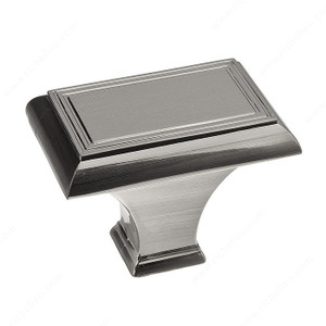Traditional Metal Knob - 7753, Finish Brushed Nickel PRO-PACK 2 Traditional Metal Knob - 7753, Finish Brushed Nickel PRO-PACK 2