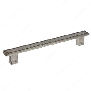 Traditional Metal Pull - 7809, Center to Center 192 mm, Finish Brushed Nickel, Length - Overall Dimensions 233 mm Traditional Metal Pull - 7809, Center to Center 192 mm, Finish Brushed Nickel, Length - Overall Dimensions 233 mm