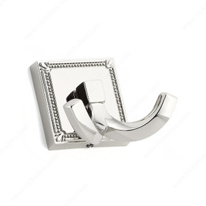 Transitional Metal Hook - 7802, Finish Polished Nickel Transitional Metal Hook - 7802, Finish Polished Nickel
