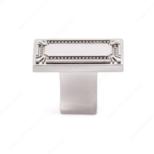 Traditional Metal Knob - 7803, Finish Brushed Nickel PRO-PACK 2 Traditional Metal Knob - 7803, Finish Brushed Nickel PRO-PACK 2