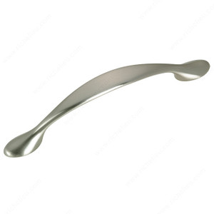 Traditional Metal Pull - 7814, Finish Brushed Nickel, Screw/Nail 8/32 (Included) PRO-PACK 3 Traditional Metal Pull - 7814, Finish Brushed Nickel, Screw/Nail 8/32 (Included) PRO-PACK 3