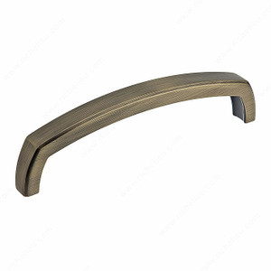 Transitional Metal Pull - 785, Center to Center 128 mm, Finish Antique English, Projection - Overall Dimensions 35 mm Transitional Metal Pull - 785, Center to Center 128 mm, Finish Antique English, Projection - Overall Dimensions 35 mm