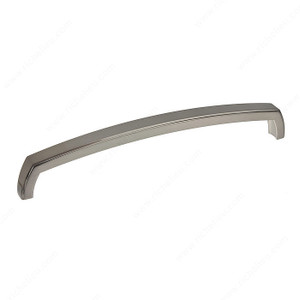 Transitional Metal Pull - 785, Center to Center 192 mm, Finish Brushed Nickel, Projection - Overall Dimensions 35 mm
