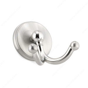 Transitional Metal Hook - 7902, Finish Brushed Nickel Transitional Metal Hook - 7902, Finish Brushed Nickel
