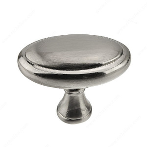 Traditional Metal Knob - 7904, Finish Brushed Nickel PRO-PACK 3 Traditional Metal Knob - 7904, Finish Brushed Nickel PRO-PACK 3