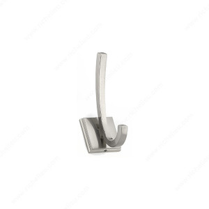 Transitional Metal Hook - 7951, Finish Brushed Nickel Transitional Metal Hook - 7951, Finish Brushed Nickel