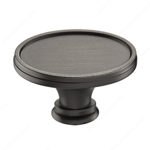 Transitional Metal Knob - 8023, Finish Antique Nickel PRO-PACK 3 Transitional Metal Knob - 8023, Finish Antique Nickel PRO-PACK 3