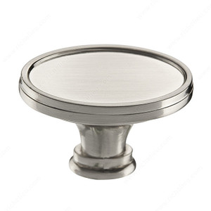 Transitional Metal Knob - 8023, Finish Brushed Nickel PRO-PACK 3 Transitional Metal Knob - 8023, Finish Brushed Nickel PRO-PACK 3