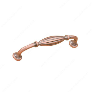 Traditional Metal Pull - 8071, Finish Antique Copper, Screw/Nail 8/32 (Included) PRO-PACK 2 Traditional Metal Pull - 8071, Finish Antique Copper, Screw/Nail 8/32 (Included) PRO-PACK 2