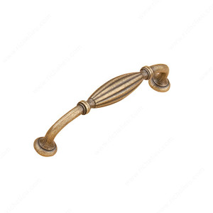 Traditional Metal Pull - 8071, Finish Burnished Brass, Screw/Nail 8/32 (Included) PRO-PACK 5 Traditional Metal Pull - 8071, Finish Burnished Brass, Screw/Nail 8/32 (Included) PRO-PACK 5