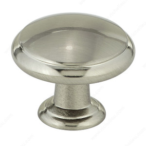 Transitional Metal Knob - 8093, Finish Brushed Nickel PRO-PACK 5 Transitional Metal Knob - 8093, Finish Brushed Nickel PRO-PACK 5