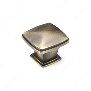 Transitional Metal Knob - 810, Finish Antique English PRO-PACK 2 Transitional Metal Knob - 810, Finish Antique English PRO-PACK 2