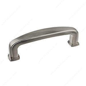 Transitional Metal Pull - 810, Center to Center 3 in, Finish Brushed Nickel, Projection - Overall Dimensions 28 mm PRO-PACK 3 Transitional Metal Pull - 810, Center to Center 3 in, Finish Brushed Nickel, Projection - Overall Dimensions 28 mm PRO-PACK 3