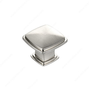 Transitional Metal Knob - 810, Finish Brushed Nickel PRO-PACK 3 Transitional Metal Knob - 810, Finish Brushed Nickel PRO-PACK 3