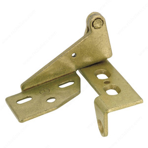Hinge for 3/4 Door, Color/Finish Antique Brass PRO-PACK 2 Hinge for 3/4 Door, Color/Finish Antique Brass PRO-PACK 2