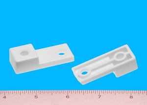 Slide Out Tray Spacer 1/2", White, Pkg of 500