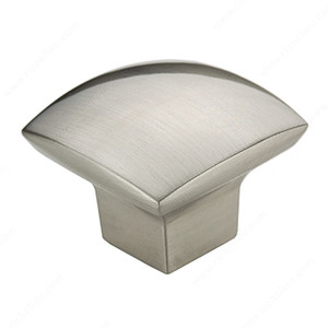 Contemporary Metal Knob - 8143, Finish Brushed Nickel PRO-PACK 3 Contemporary Metal Knob - 8143, Finish Brushed Nickel PRO-PACK 3