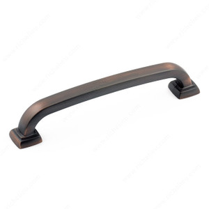 Transitional Metal Pull - 815, Center to Center 96 mm, Finish Brushed Oil-Rubbed Bronze, Length - Overall Dimensions 115 mm PRO-PACK 2 Transitional Metal Pull - 815, Center to Center 96 mm, Finish Brushed Oil-Rubbed Bronze, Length - Overall Dimensions 115 mm PRO-PACK 2