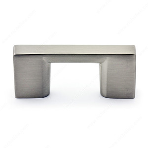 Contemporary Metal Pull - 8160, Center to Center 32 mm, Finish Brushed Nickel, Projection - Overall Dimensions 26 mm PRO-PACK 3 Contemporary Metal Pull - 8160, Center to Center 32 mm, Finish Brushed Nickel, Projection - Overall Dimensions 26 mm PRO-PACK 3