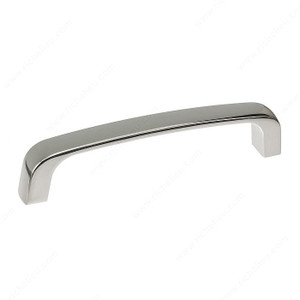 Contemporary Metal Pull - 820, Center to Center 96 mm, Finish Polished Nickel, Projection - Overall Dimensions 24 mm PRO-PACK 3