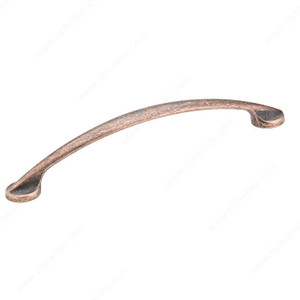 Traditional Metal Pull - 8290, Finish Antique Copper, Screw/Nail 8/32 (Included) PRO-PACK 2