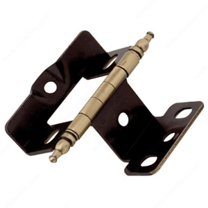 Classic Metal Hinge - 3175, Finish Antique Brass, Finish Number AE, Screw/Nail Wood Screw (Included) Classic Metal Hinge - 3175, Finish Antique Brass, Finish Number AE, Screw/Nail Wood Screw (Included)