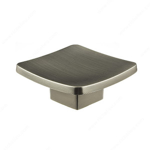 Contemporary Metal Knob - 8609, Finish Brushed Nickel Contemporary Metal Knob - 8609, Finish Brushed Nickel