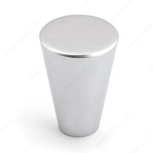 Contemporary Metal Knob - 868, Finish Matte Chrome PRO-PACK 3 Contemporary Metal Knob - 868, Finish Matte Chrome PRO-PACK 3